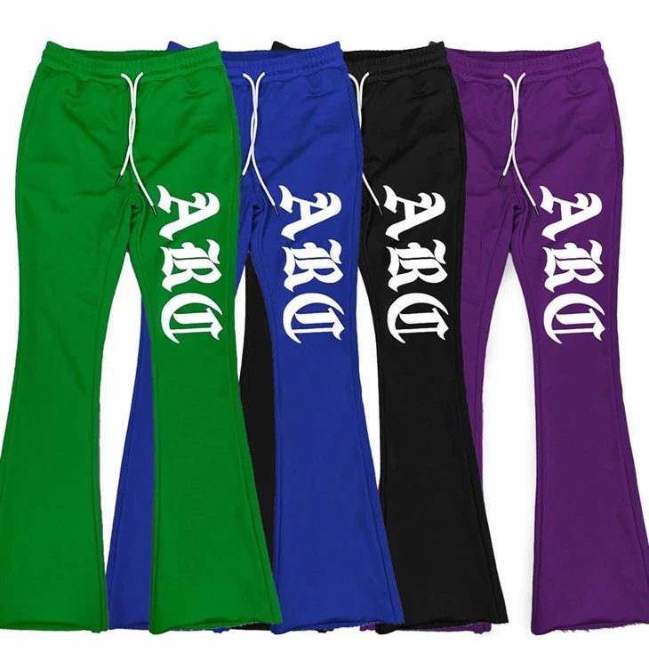 3D Puff Print Fleece Joggers