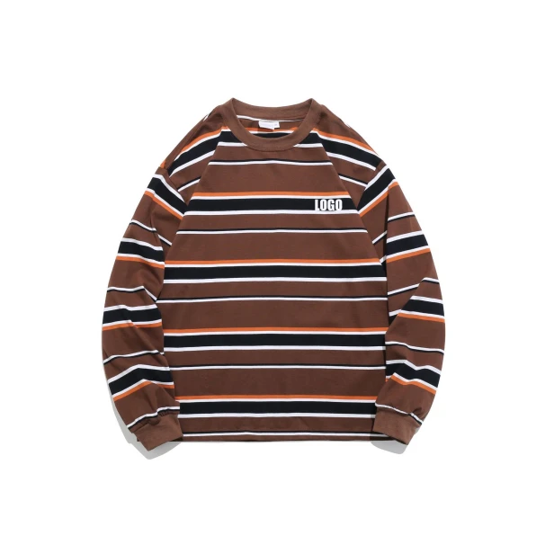 Classic Vintage Striped Sweatshirt