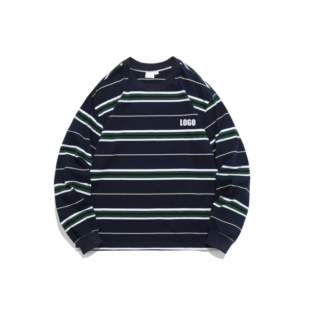 Classic Vintage Striped Sweatshirt