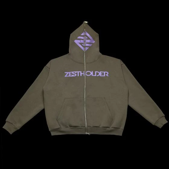 Men Full Zip Up Hoodies