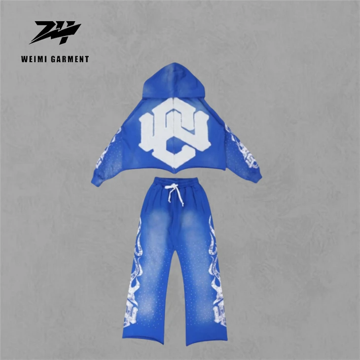 Unisex Heavyweight Oversize Rawhem Tracksuits