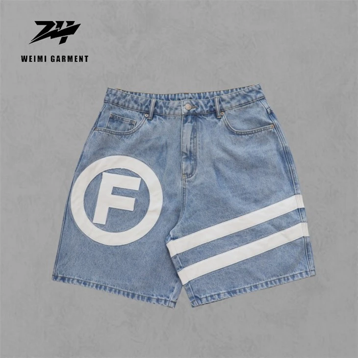 Appl Jeans Shorts With Customer Logo Appl Jeans Shorts With Customer Logo