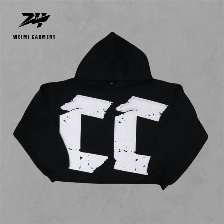 Baggy Screen Print 400gsm Oversized Hoodies