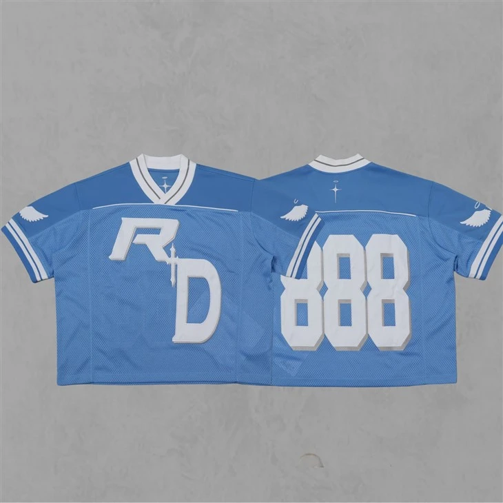 Baseball Jersey Tee With Embrodery Baseball Jersey Tee With Embrodery