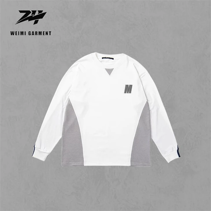 Basketball Sweatshirt With Patchwork Logo