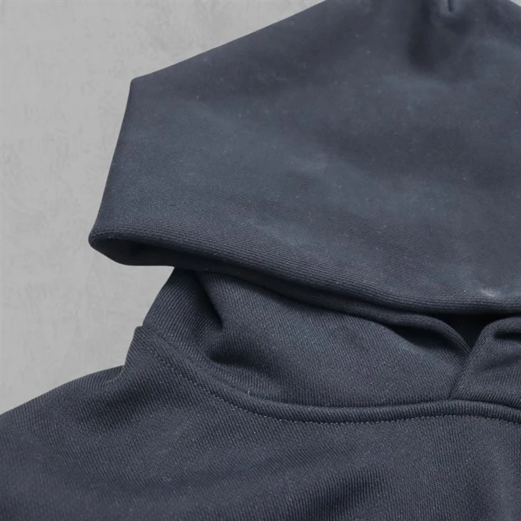 Complex Screen Print Logo Black Hoodie