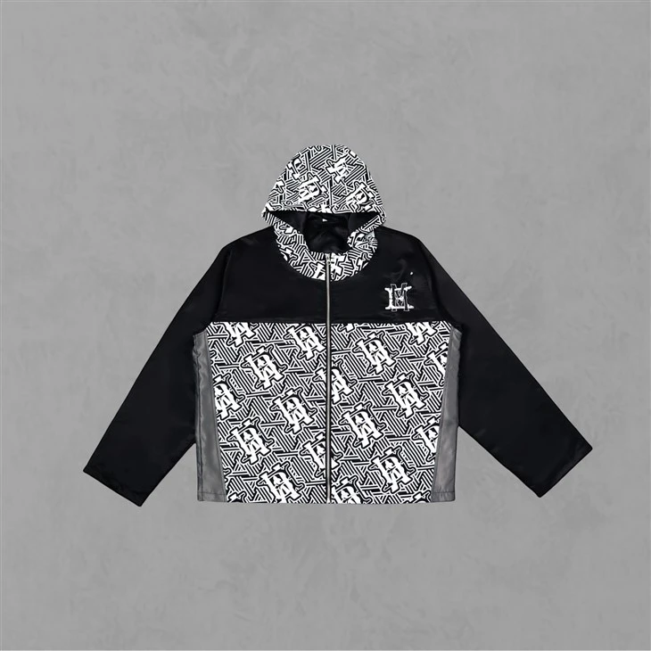 Full Dtg Jacket Oversize Patchwork Full Dtg Jacket Oversize Patchwork