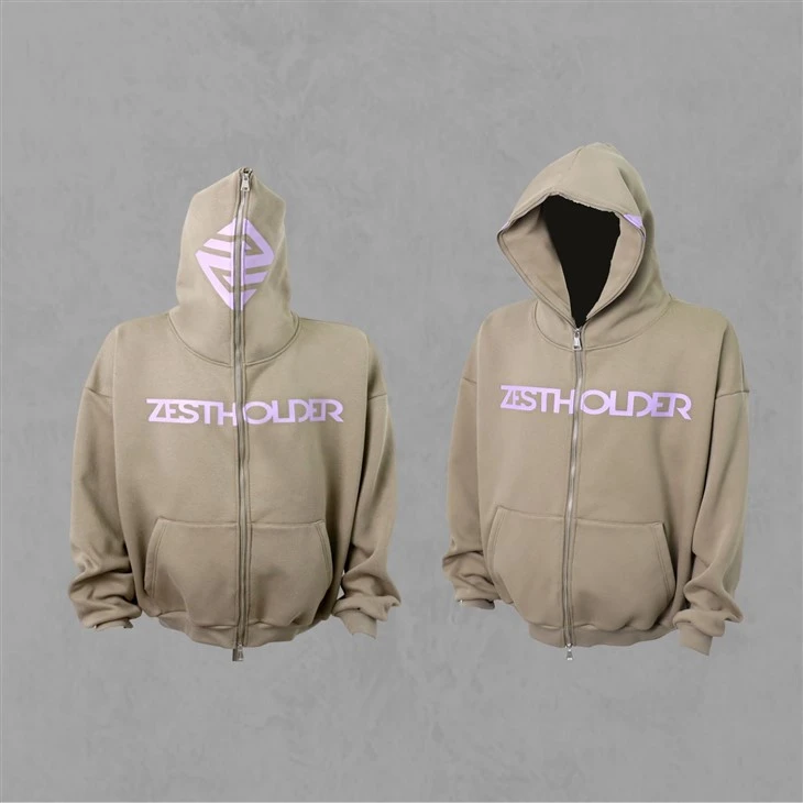 Full Zip Up Hoodie Screen Print China Factory Full Zip Up Hoodie Screen Print China Factory