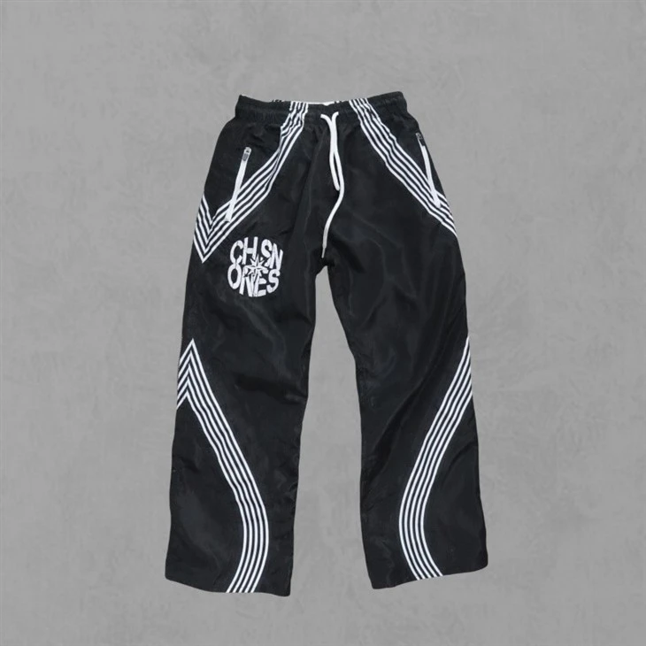 Waterproof Solid Side Striped Trace Pants Nylon For Bulk Waterproof Solid Side Striped Trace Pants Nylon For Bulk