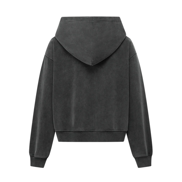 Wholesale OEM Acid Light Wash Oversized Heavyweight Zip Up Hoodie Kornit DTG Print suppliers Wholesale OEM Acid Light Wash Oversized Heavyweight Zip Up Hoodie Kornit DTG Print suppliers