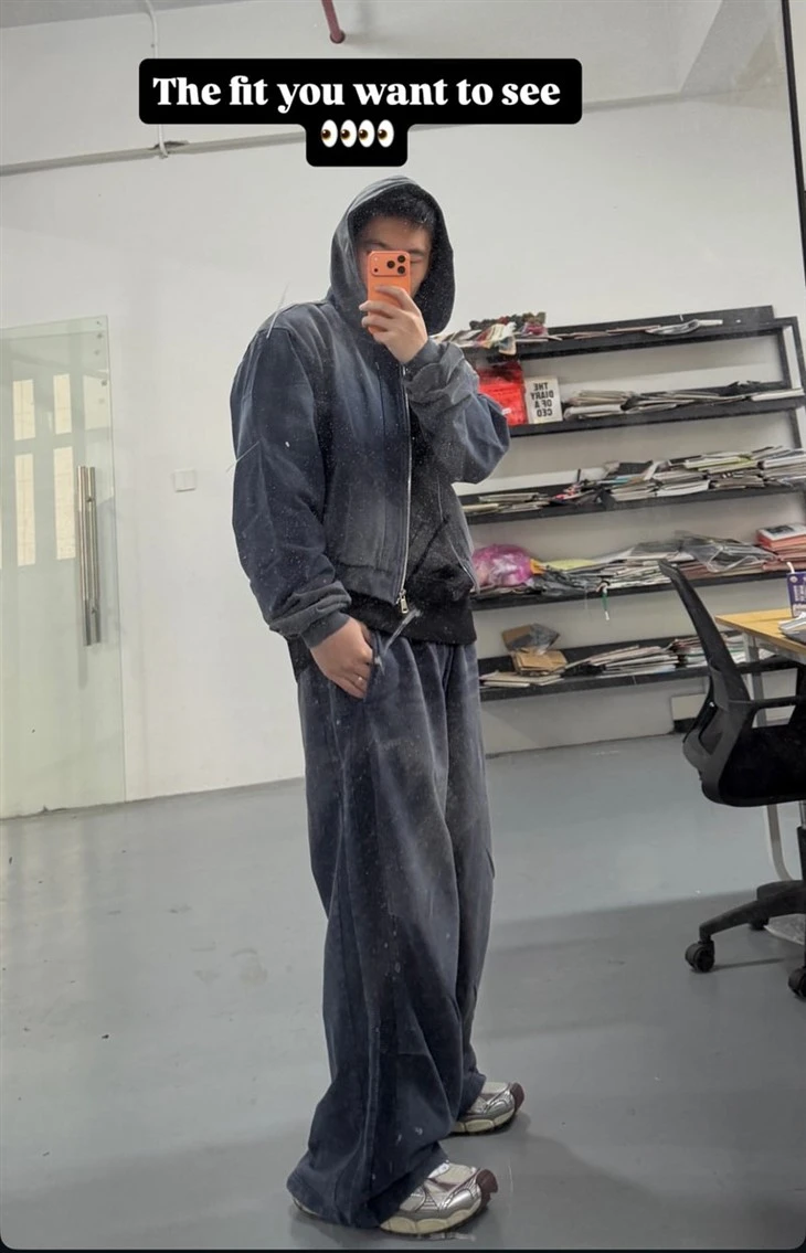 Wholesale OEM Acid Wash Oversized Heavyweight Zip Up Hoodie Kornit DTG Print best Wholesale OEM Acid Wash Oversized Heavyweight Zip Up Hoodie Kornit DTG Print best