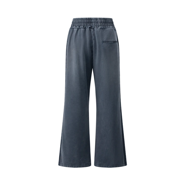 Wholesale OEM Acid Wash Wide Leg Heavyweight Cotton Sweatpants Kornit DTG Print suppliers Wholesale OEM Acid Wash Wide Leg Heavyweight Cotton Sweatpants Kornit DTG Print suppliers