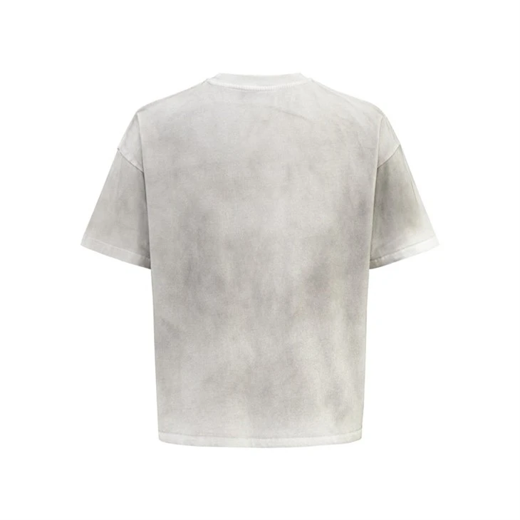 Wholesale OEM Dirty Spray Oversized Vintage Cotton T Shirt Kornit DTG Print suppliers Wholesale OEM Dirty Spray Oversized Vintage Cotton T Shirt Kornit DTG Print suppliers