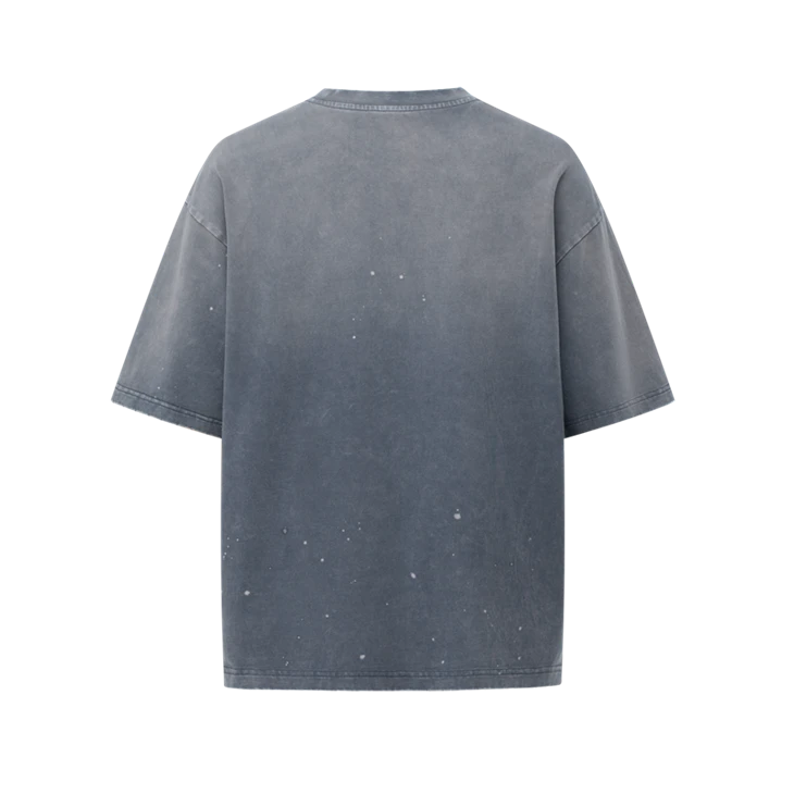 Wholesale OEM Distressed Splatter Wash Heavyweight T Shirt Kornit DTG Print suppliers Wholesale OEM Distressed Splatter Wash Heavyweight T Shirt Kornit DTG Print suppliers